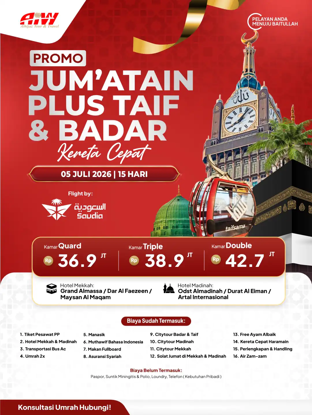 Umroh 15 Hari 